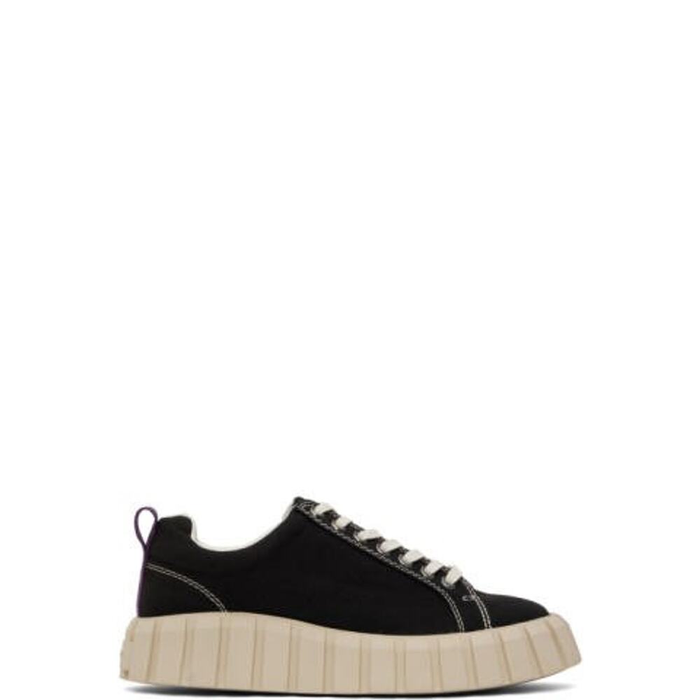 Eytys Odessa Canvas Sneakers - EU 39 US 8.5 Black